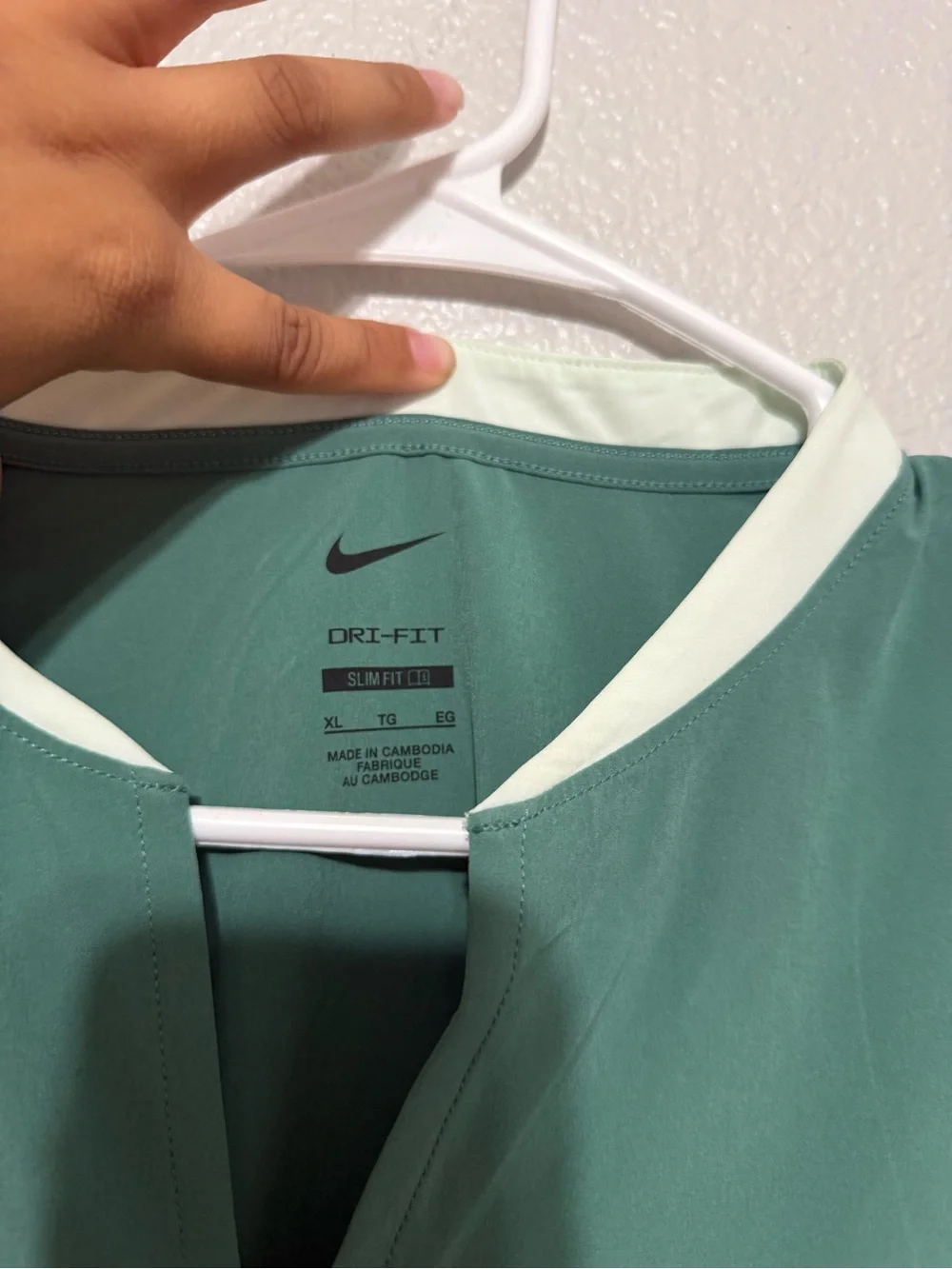 Nike Dri-Fit Advantage Tennis Golf Teal Athletic Dress